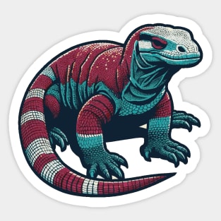 Komodo dragon Sticker